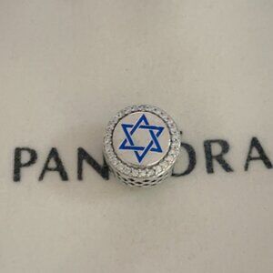 Pandora Israel Flag Exclusive Charm Bead